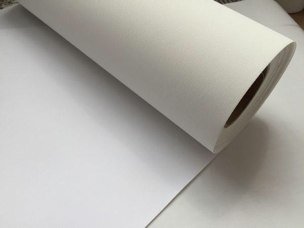 17in x 30m Inkjet white polyester art canvas paper roll , inkjet canvas